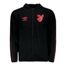 Jaqueta Corta-Vento Athletico Paranaense Treino 24/25 - Masculino Umbro - Preta com detalhes em vermelho