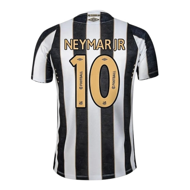 Camisa Santos II 24/25 - Torcedor Umbro Masculina - Branca e preta