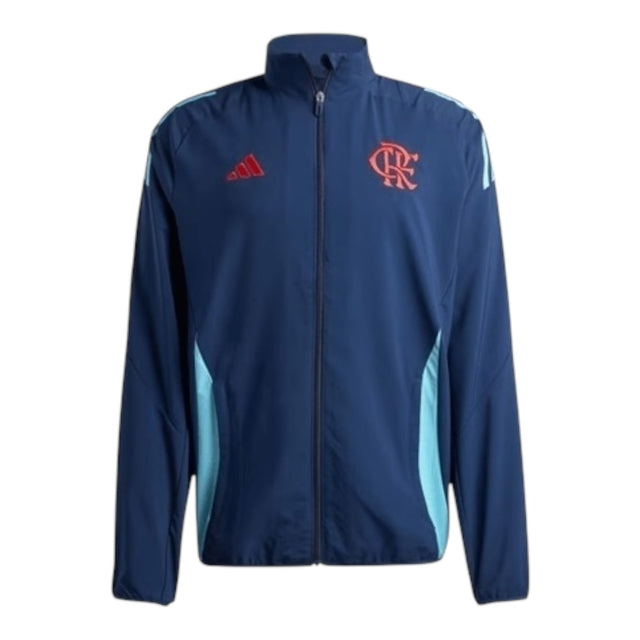 Jaqueta Corta-Vento Flamengo Treino 25/26 - Masculina Adidas - Azul