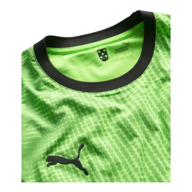 Camisa Seleção Portugal Goleiro 25/26 - Torcedor Puma Masculina - Verde com detalhes em preto