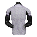 Camisa Manchester United II 25/26 - Jogador Adidas Masculina - Branca com detalhes em roxo