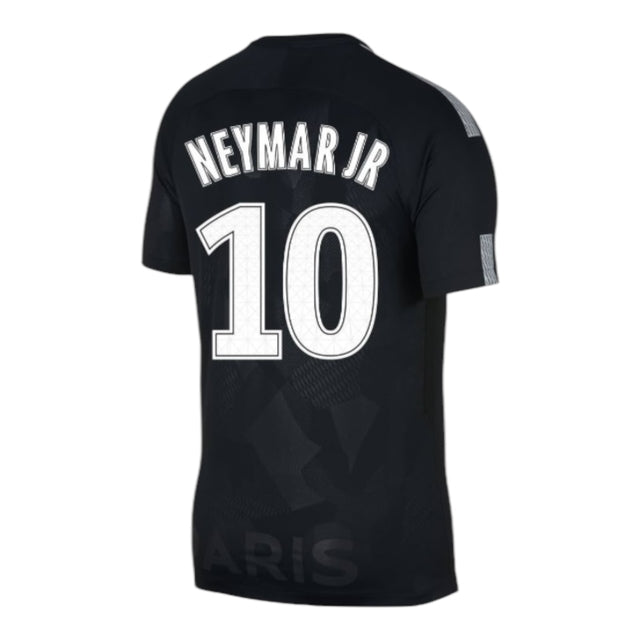 Camisa Retrô Paris Saint-Germain III 2017/18 - Masculina Nike - Preta