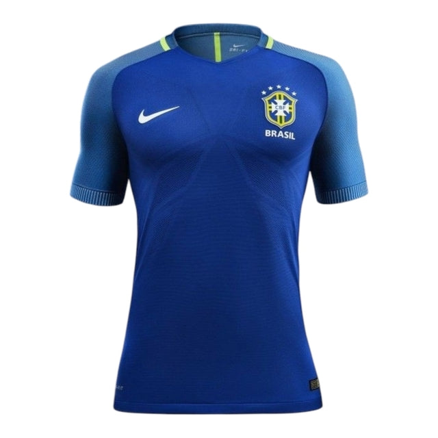 Camisa Retrô Seleção Brasileira II 2016/17 - Masculina Nike - Azul