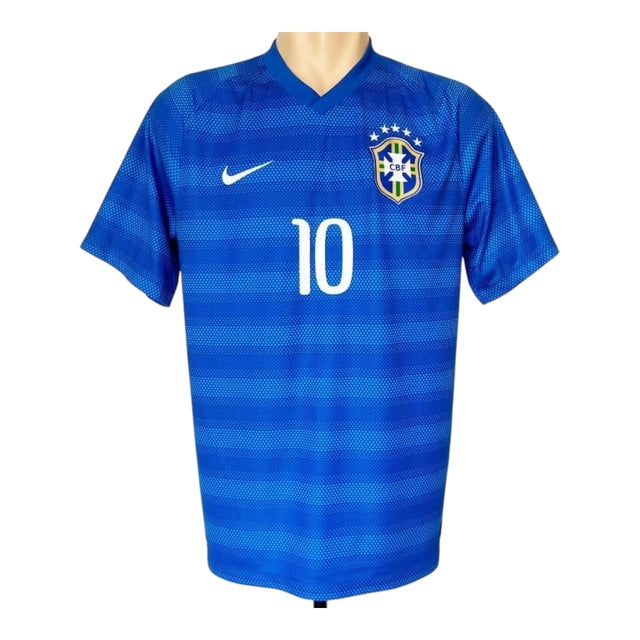 Camisa Retrô Seleção Brasileira II 2014/15 - Masculina Nike - Azul