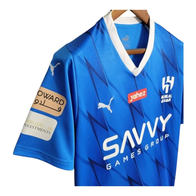 Camisa Al-Hilal I 23/24 - Torcedor Puma Masculina - Azul