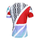 Camisa Arsenal Pré-jogo 24/25 - Torcedor Adidas Masculina - Branca com detalhes em preto e azul e vermelho