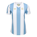Camisa Seleção Argentina Edição Comemorativa 25/26 - Torcedor Adidas Masculina - Branca com listras em azul