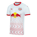 Camisa Red Bull Bragantino I 25/26 - Torcedor Puma Masculina - Branca com detalhes em vermelho