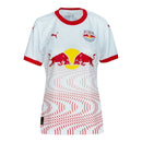 Camisa Red Bull Bragantino I 25/26 -  Puma Feminina - Branca com detalhes em vermelho