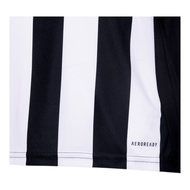 Camisa Atlético Mineiro I 25/26 -  Adidas Feminina - Preta com listras branca com detalhes em amarelo