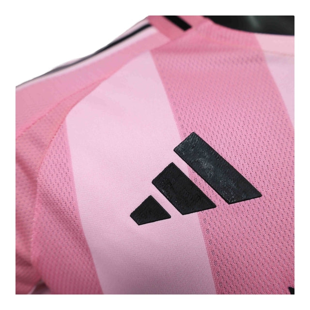 Camisa Inter Miami I 25/26 - Jogador Adidas Masculina - Rosa com detalhes em preto