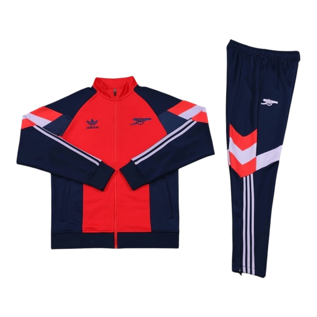 Conjunto Arsenal 25/26 - Masculino Adidas - Vermelho e azul