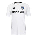 Camisa Colo Colo do Chile I 25/26 - Torcedor Adidas Masculina - Branca com detalhes em preto