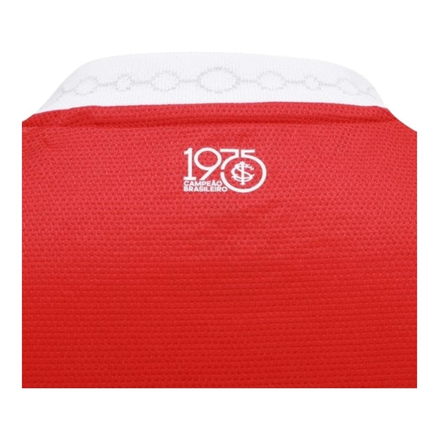 Camisa Internacional I 25/26 -  Adidas Feminina - Vermelha com detalhes em branco