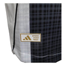 Camisa Newcastle I 25/26 - Jogador Adidas Masculina - Branca e preta com detalhes em azul