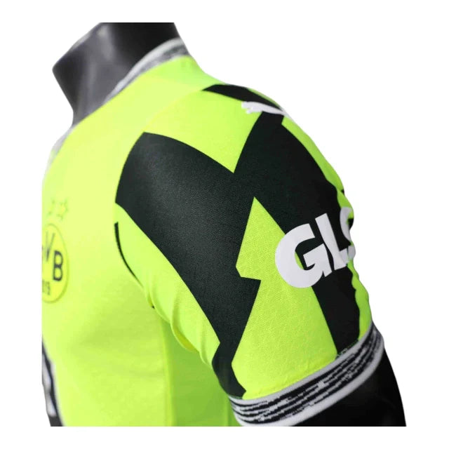 Camisa Borussia Dortmund Edição especial 24/25 - Jogador Puma Masculina - Amarela neon com detalhes em preto