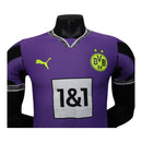 Camisa Borussia Dortmund Edição especial de Aniversário 25/26 - Jogador Puma Masculina - Roxa com detalhes em preto
