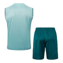 Kit Treino adulto - Camisa e Shorts - Cruzeiro Adidas 25/26 - Azul Turquesa