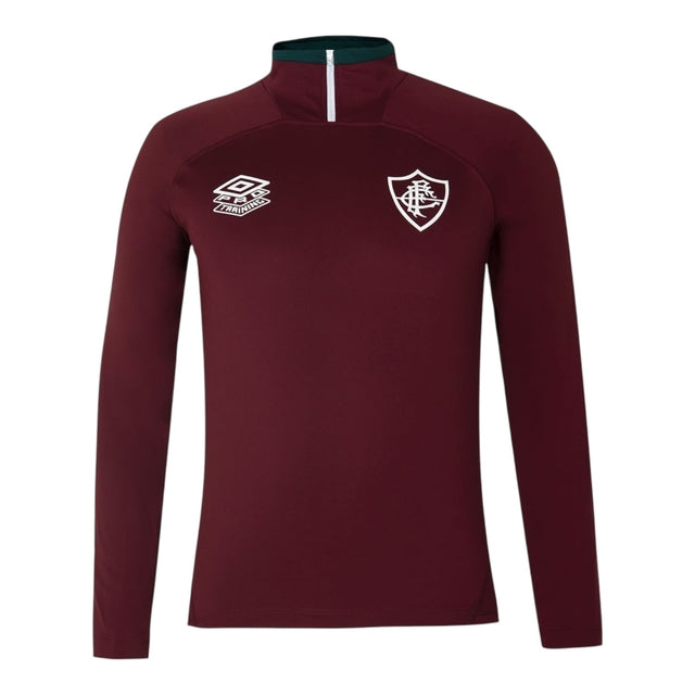 Jaqueta Corta-Vento Fluminense Treino 25/26 - Masculina Umbro - Vermelha