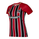 Camisa São Paulo II 25/26 -  New Balance Feminina - Vermelha e preta
