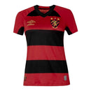 Camisa Sport Recife I 25/26 -  Umbro Feminina - Vermelha e preta