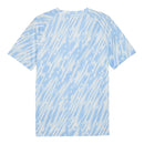 Camisa Manchester City Pré-jogo 25/26 - Torcedor Puma Masculina - Branca com detalhes em azul