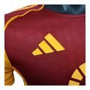 Camisa Roma I 25/26 - Jogador Adidas Masculina - Vermelha com detalhes em amarelo