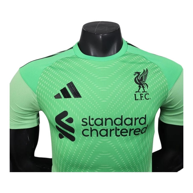 Camisa Liverpool Goleiro 25/26 - Jogador Adidas Masculina - Verde