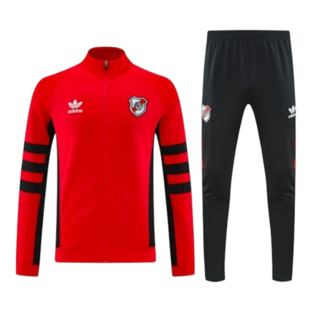 Conjunto River Plate 25/26 - Masculino Adidas - Vermelho e preto