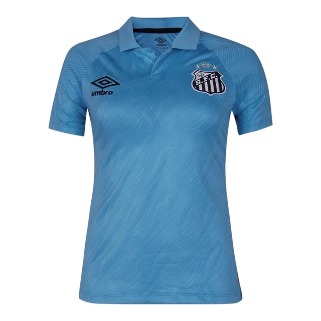 Camisa Santos III 25/26 -  Umbro Feminina - Azul