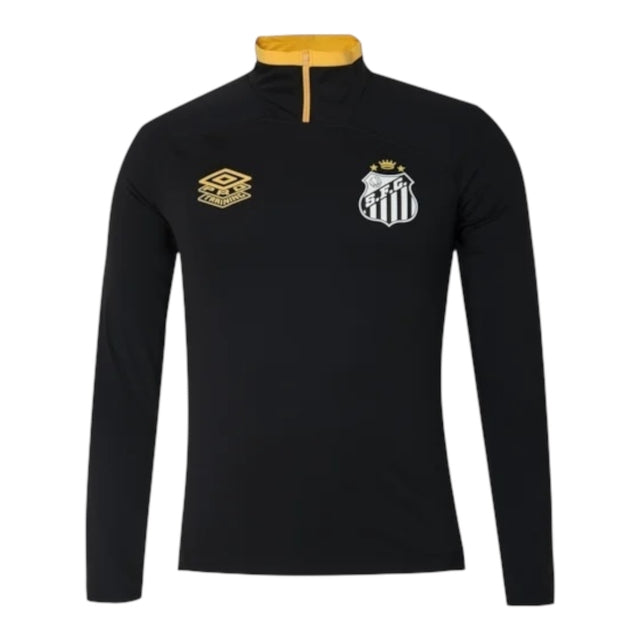 Jaqueta Corta-Vento Santos Treino 25/26 - Umbro - Preta