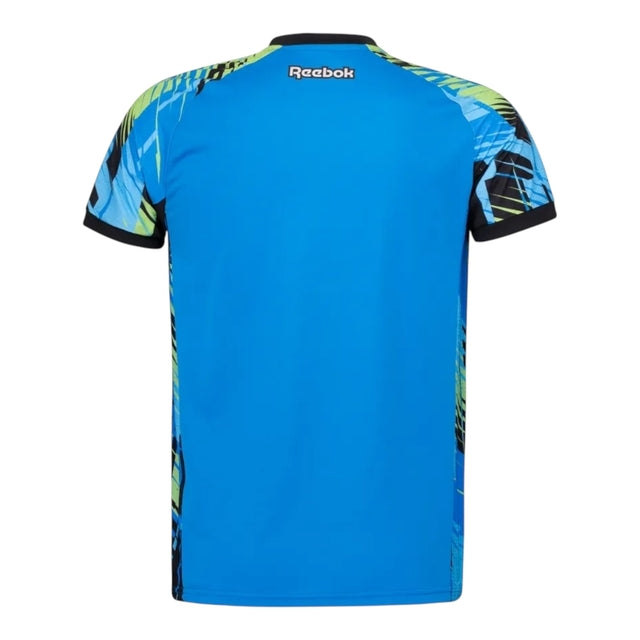 Camisa Botafogo Goleiro 25/26 - Torcedor Reebok Masculina - Azul com detalhes em amarelo