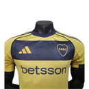 Camisa Boca Juniors II 25/26 - Jogador Adidas Masculina - Amarela com detalhes em azul