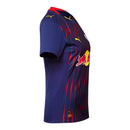 Camisa Red Bull Leipzig II 25/26 -  Puma Feminina - Azul com detalhes em vermelho
