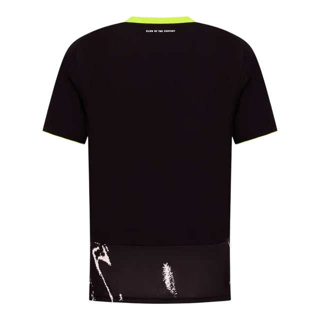 Camisa Al-Ahly II 25/26 - Torcedor Adidas Masculina - Preta com detalhes em amarelo