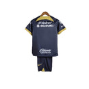 Kit Infantil Pumas do México III 23/24 - Nike - Azul com detalhes em dourado