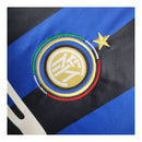 Kit Infantil Retrô Inter de Milão I 2009/2010 - Nike - Azul com detalhes em preto e branco