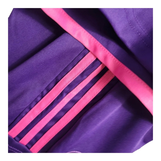 Kit Infantil Charlotte II - Adidas - Roxo com detalhes em azul e rosa