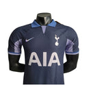 Camisa Tottenham II 23/24 - Jogador Nike Masculina - Azul com detalhes em roxo