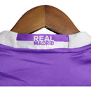 Kit Infantil Real Madrid Retrô 19/12 - Adidas - Roxo com detalhes em branco