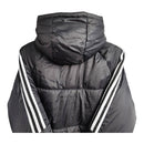 Jaqueta Corta-Vento Real Madrid 23/24 - Masculina Adidas - Preta com listras brancas