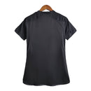 Camisa Real Madrid III 23/24 - Feminina Adidas - Preta com detalhes em cinza