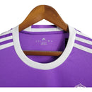Camisa Retrô Real Madrid II 17/18 - Masculina Adidas - Roxa com detalhes em branco