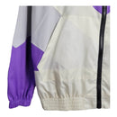 Jaqueta Corta-Vento Manchester United 23/24 - Masculina Adidas - Roxa com detalhes em branco