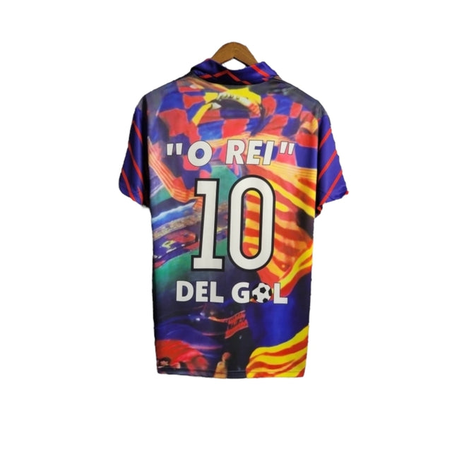 Camisa Retrô Barcelona Romário 1993/1994 - Masculina - Multicolorida