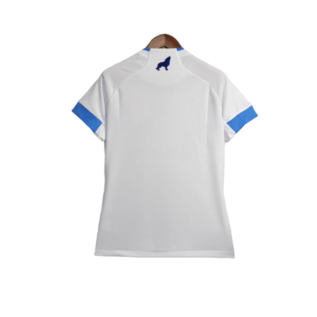 Camisa Paysandu I 24/25 -  Lobo Feminina - Branca com detalhes em azul