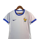 Camisa Seleção da França II 24/25 -  Nike Feminina - Branca com detalhes em azul e vermelho