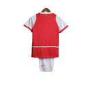 Kit Infantil Retrô Arsenal I 2002/2004 - Nike - Vermelho com detalhes em branco