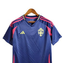 Camisa Suécia II 24/25 - Torcedor Adidas Masculina - Azul com detalhes em rosa
