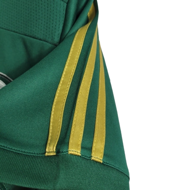 Camisa Retrô Palmeiras Edição Aniversário de 100 anos 2014/2015 - Torcedor Adidas Masculina - Verde com detalhes em dourado